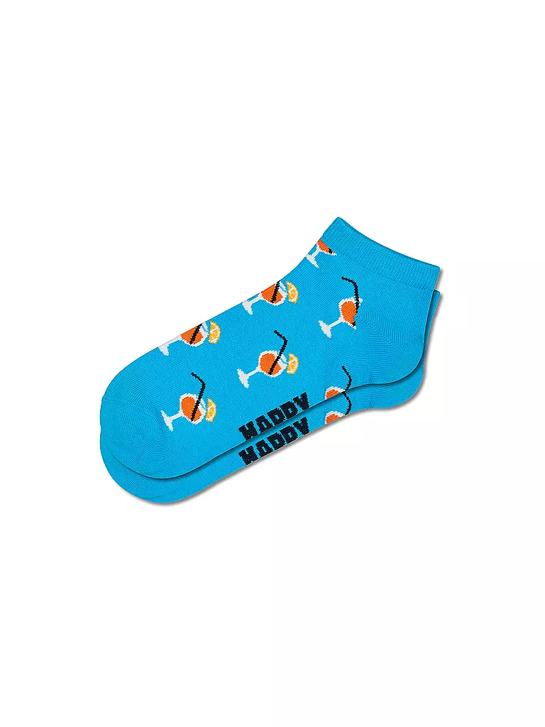 HAPPY SOCKS | Calzini sneaker da uomo ORANGE SPRITZ 41-46 grigio | Blu