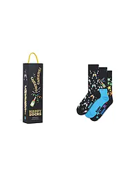 HAPPY SOCKS | Confezione regalo da uomo calzini CELEBRATIONS SOCKS confezione da 3 paia 41-46 black | Nero