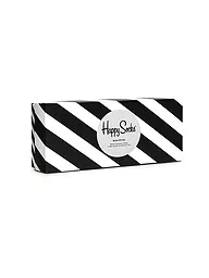 HAPPY SOCKS | Confezione regalo da uomo calzini NERO & BIANCO confezione da 4 paia 41-46 nero | Nero