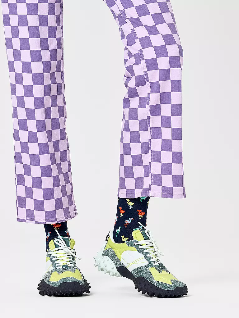 HAPPY SOCKS | Damen Socken FLAMINGO 36-40 navy | Blu scuro