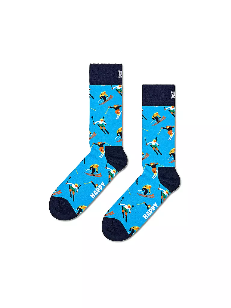 HAPPY SOCKS | Damen Socken SKIING 36-40 blue | Blu