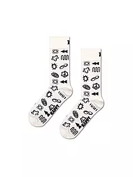 HAPPY SOCKS | Damen Socken TECHY SOCK 36-40 white | Crema