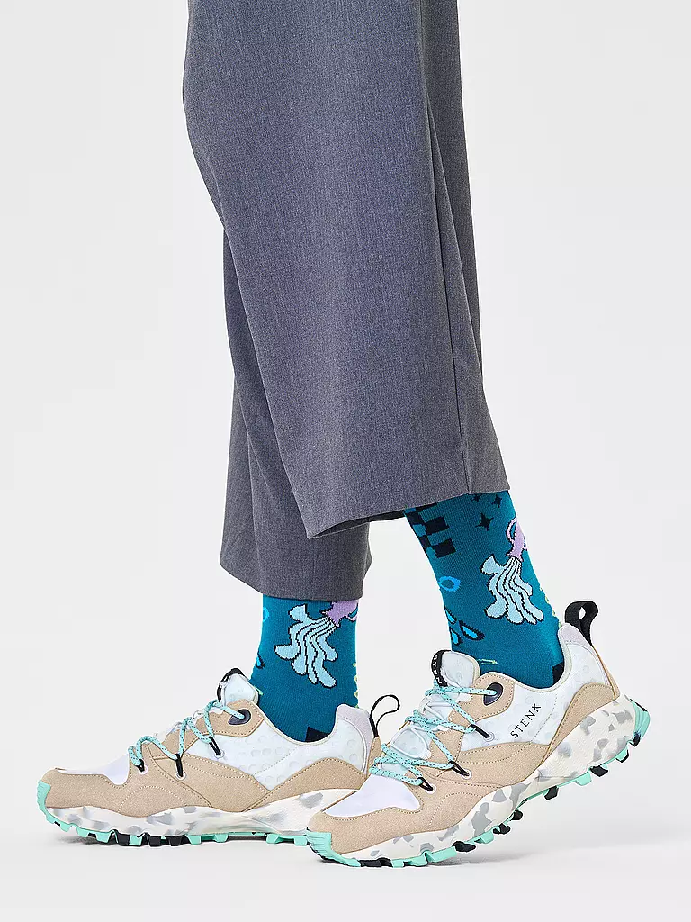 HAPPY SOCKS | Herren Socken 41-46 WASSERMANN turquoise | Petrolio
