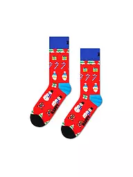 HAPPY SOCKS | Herren Socken ALL I WANT FOR CHRISTMAS 41-46 red | Rosso