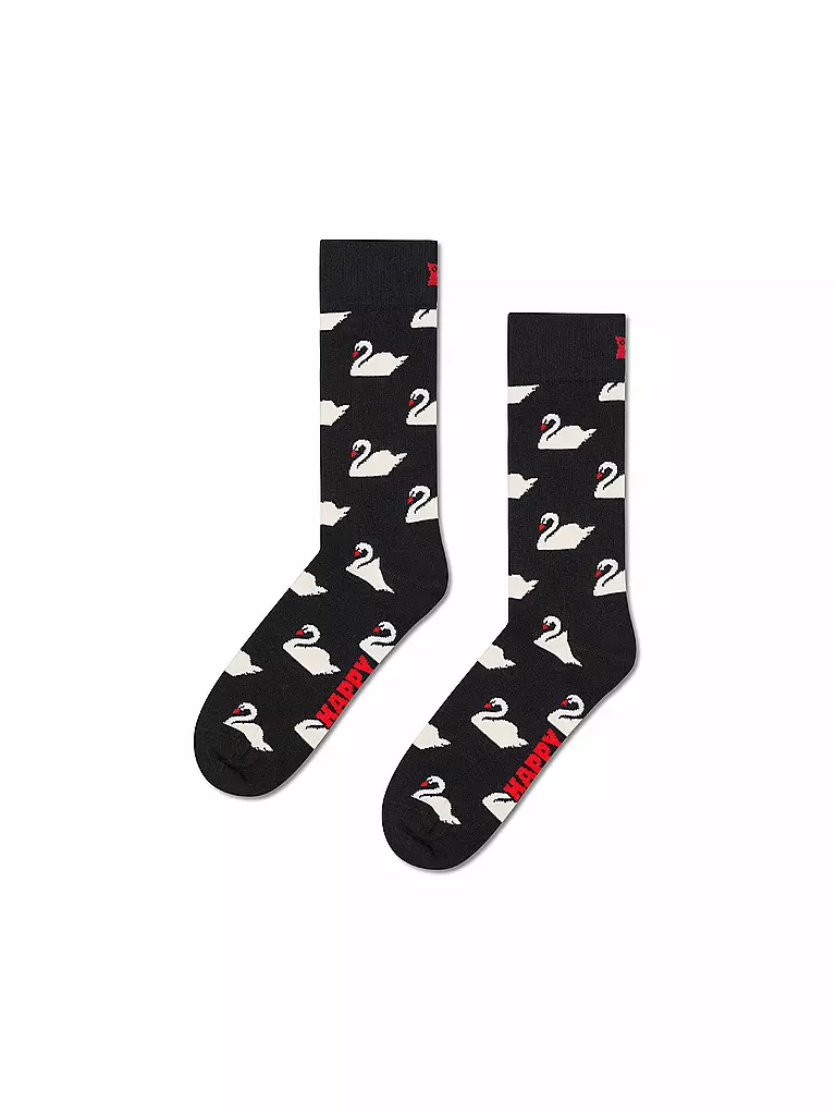 HAPPY SOCKS | Set regalo da donna, confezione da 2, SWAN 36-40 rosa | 