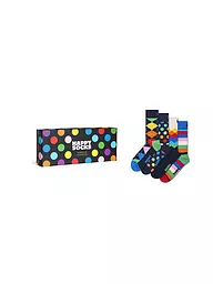 HAPPY SOCKS | Set regalo da donna, confezione da 4, MULTI 36-40 nero | Nero