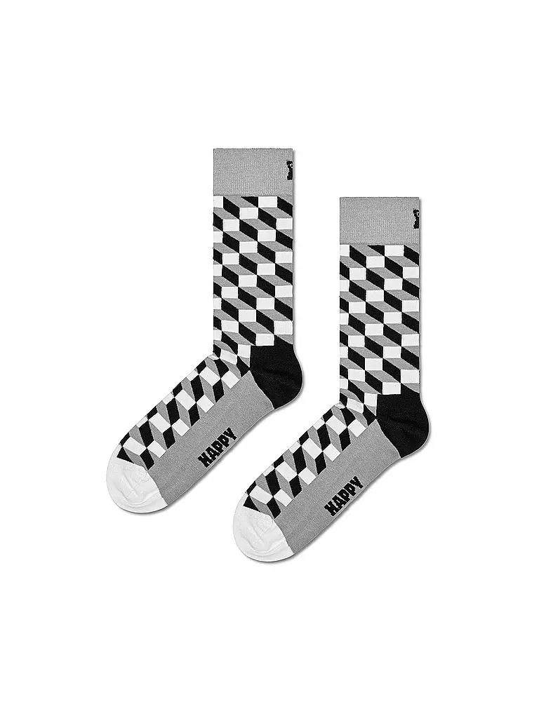 HAPPY SOCKS | Set regalo da donna BLACK & WHITE 36 - 40 nero | 