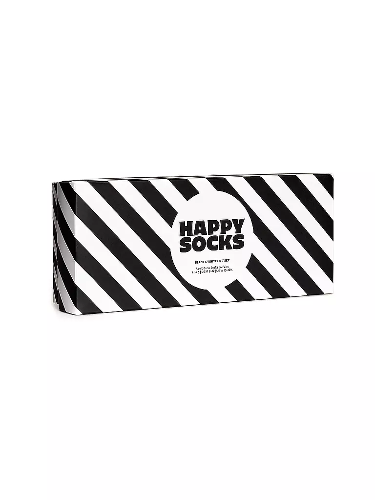 HAPPY SOCKS | Set regalo da donna BLACK & WHITE 36 - 40 nero | 