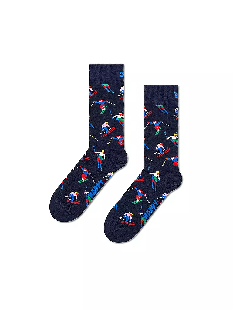 HAPPY SOCKS | Set regalo da uomo, confezione da 2, WINTER SPORTS 41-46 white | Bianco