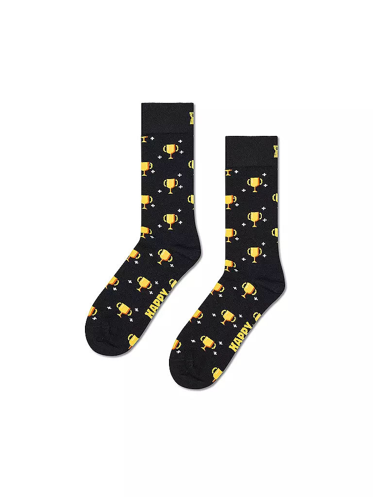 HAPPY SOCKS | Set regalo da uomo, confezione da 4, GAMER, 41-46, nero | 