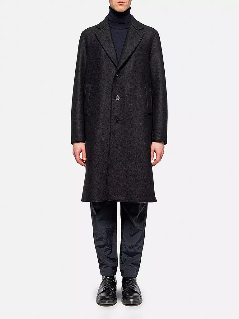 HARRIS WHARF LONDON | Cappotto di lana | Nero