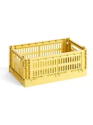 HAY | Cassa di stoccaggio Colour Crate S | Giallo