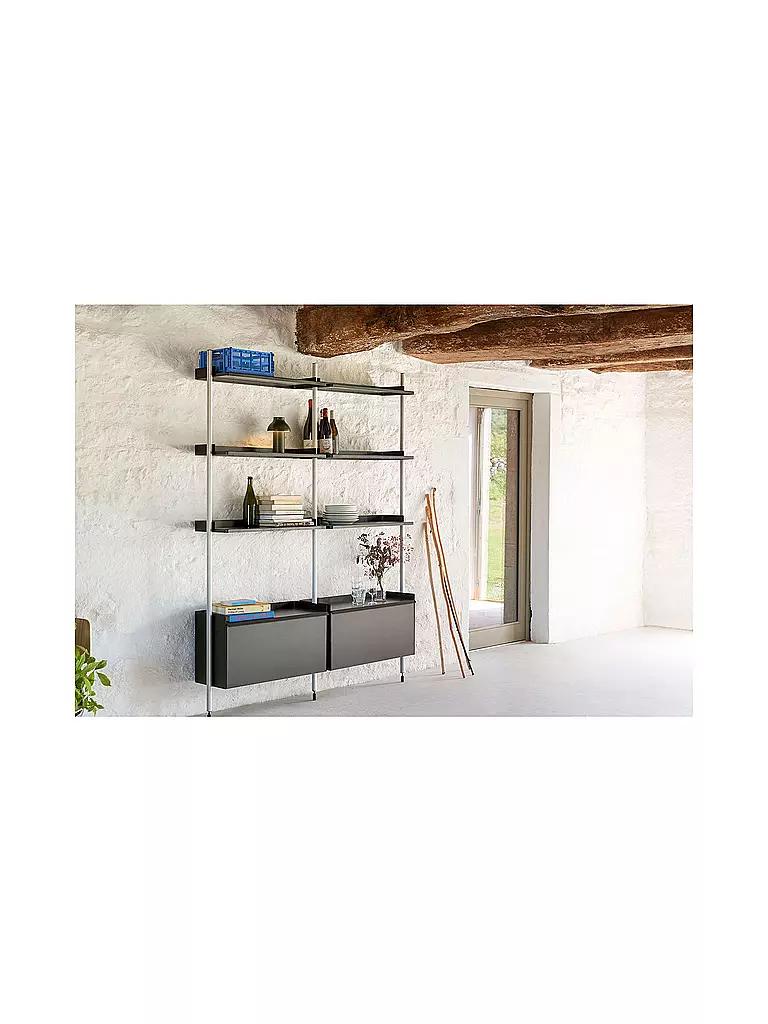 HAY | Cassa di stoccaggio Colour Crate S | Grigio chiaro