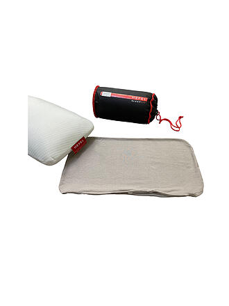 HEFEL | Jerseybezug per cuscino da viaggio 25x45cm Tortora