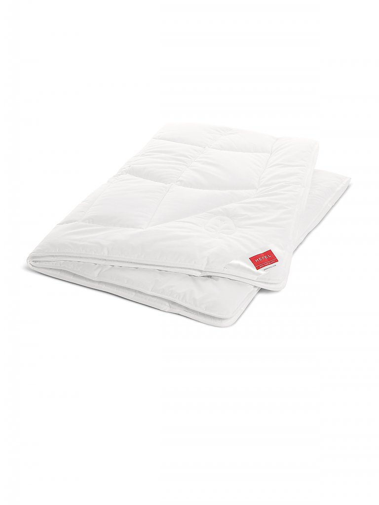 HEFEL Piumino per tutte le stagioni KlimaControl 140x200 cm bianco