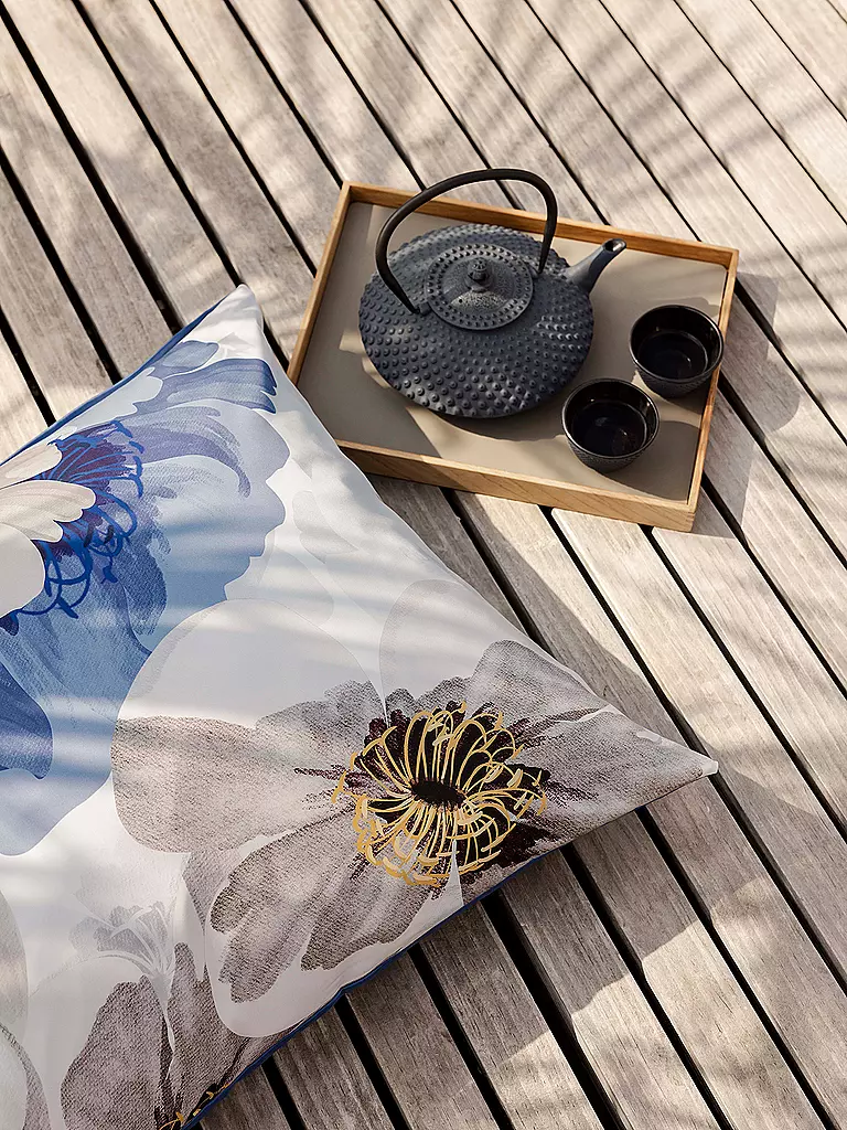 HEFEL | Biancheria da letto in Tencel Antibes 70x90cm / 140x200cm Blu | 