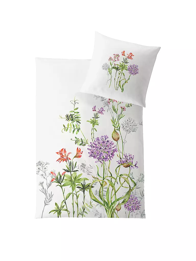 HEFEL | Biancheria da letto in Tencel Cannes 70x90cm / 140x200cm Avorio | Bianco