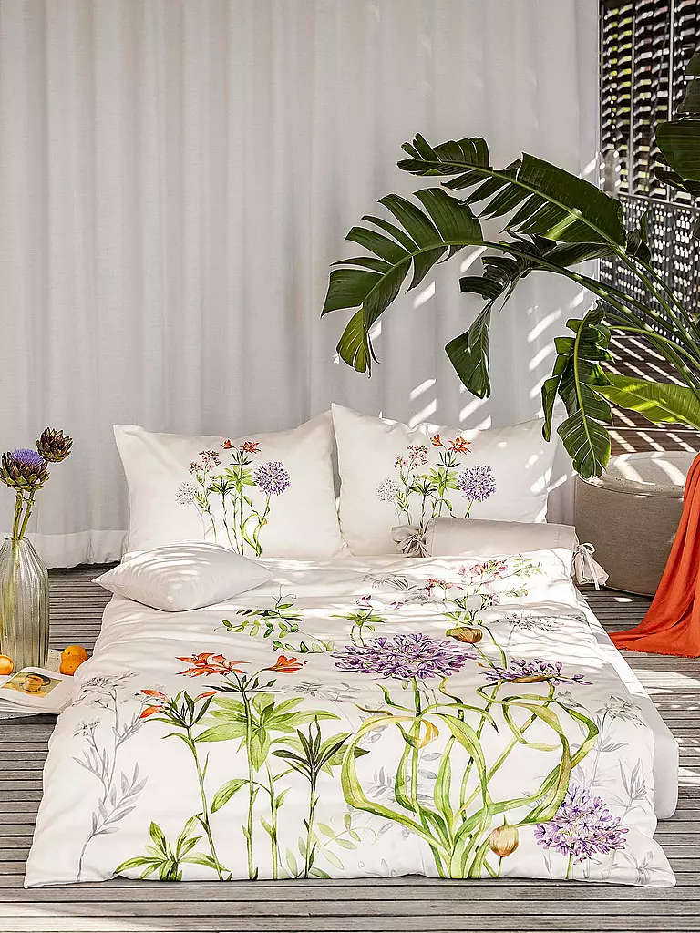 HEFEL | Biancheria da letto in Tencel Cannes 70x90cm / 140x200cm Avorio | 