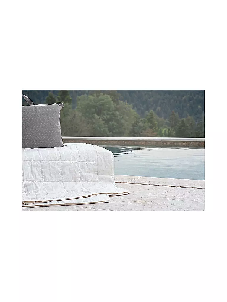HEFEL | Coperta estiva 140x200cm TRAVELLITE OPULENCE | Beige