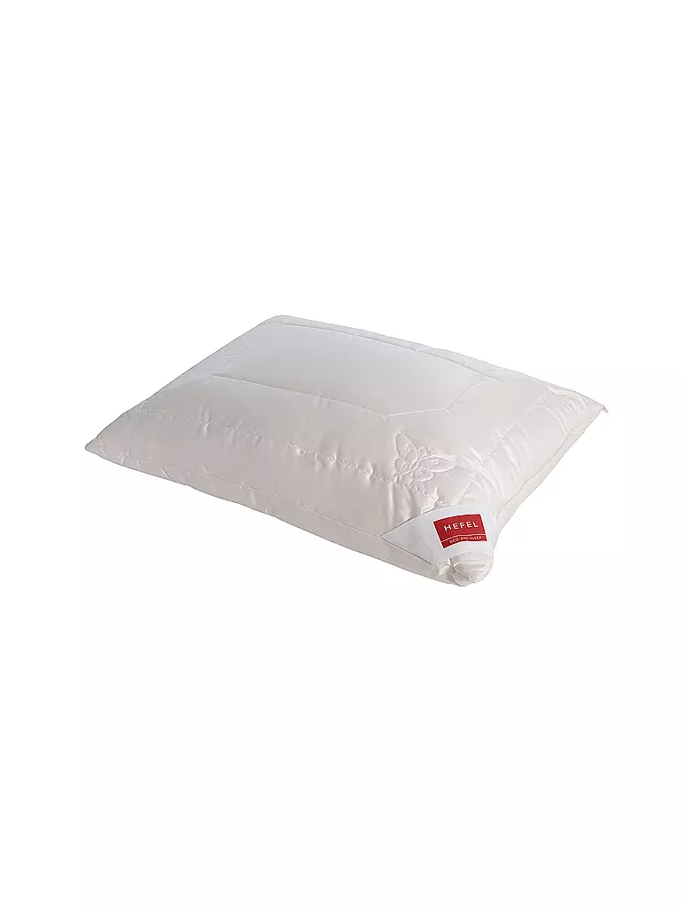 HEFEL | Cuscino "Pure Silk" 70x90cm (Champagne) 1000g | Crema