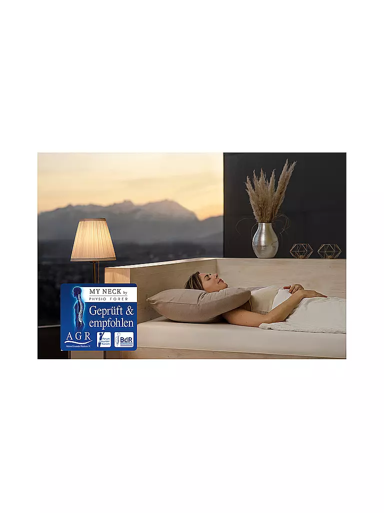 HEFEL | Cuscino My Neck 50x70cm Bianco | Bianco