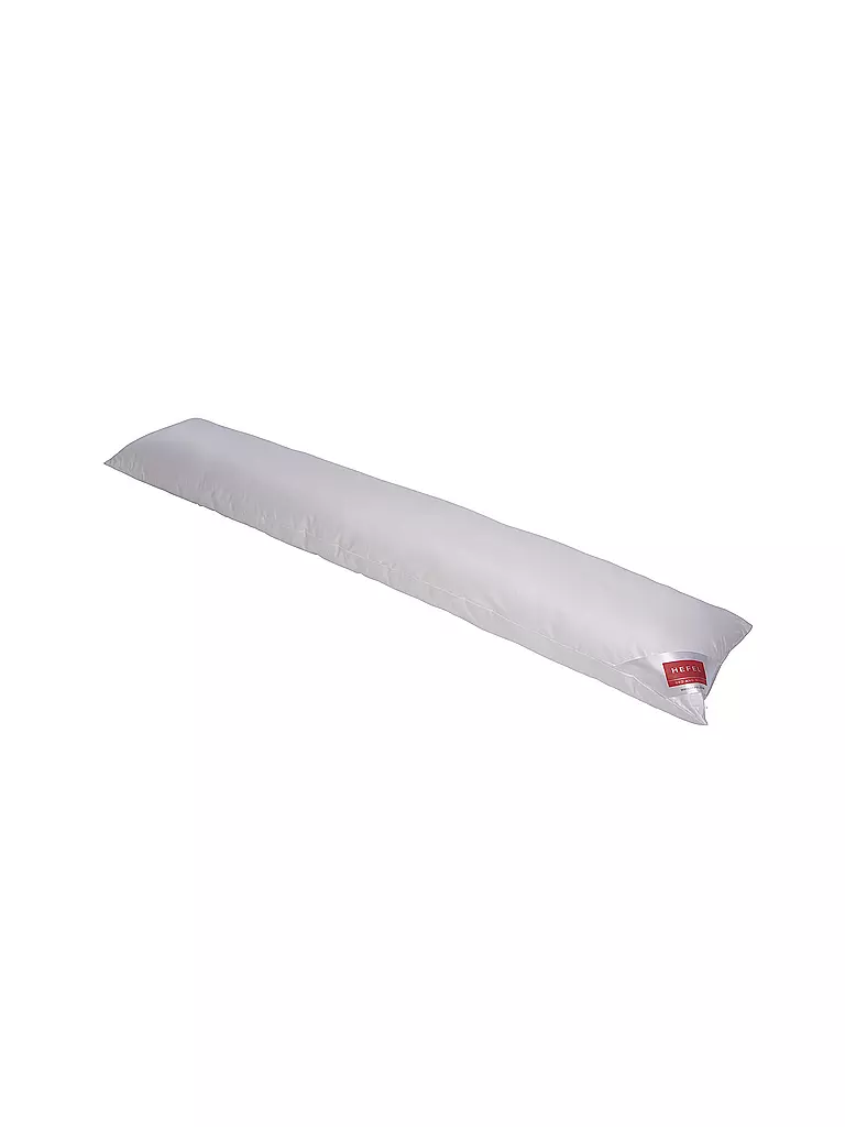 HEFEL | Cuscino per dormire sul fianco 35x160 cm | Bianco