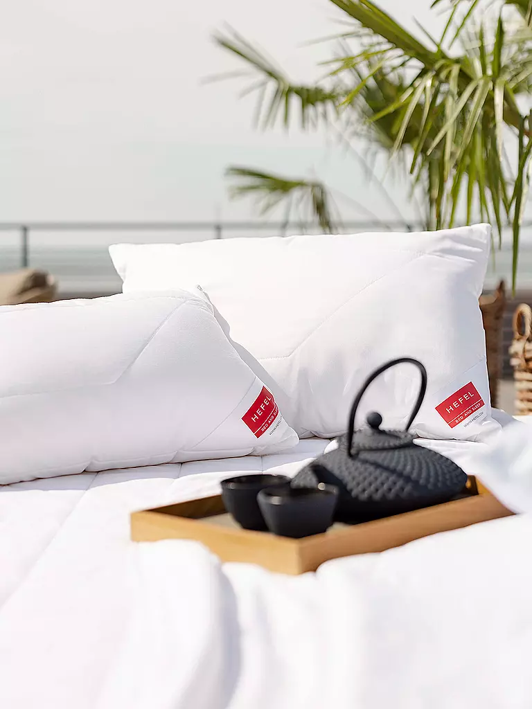 HEFEL | Cuscino WELLNESS RETREAT 70x90cm Bianco | Bianco