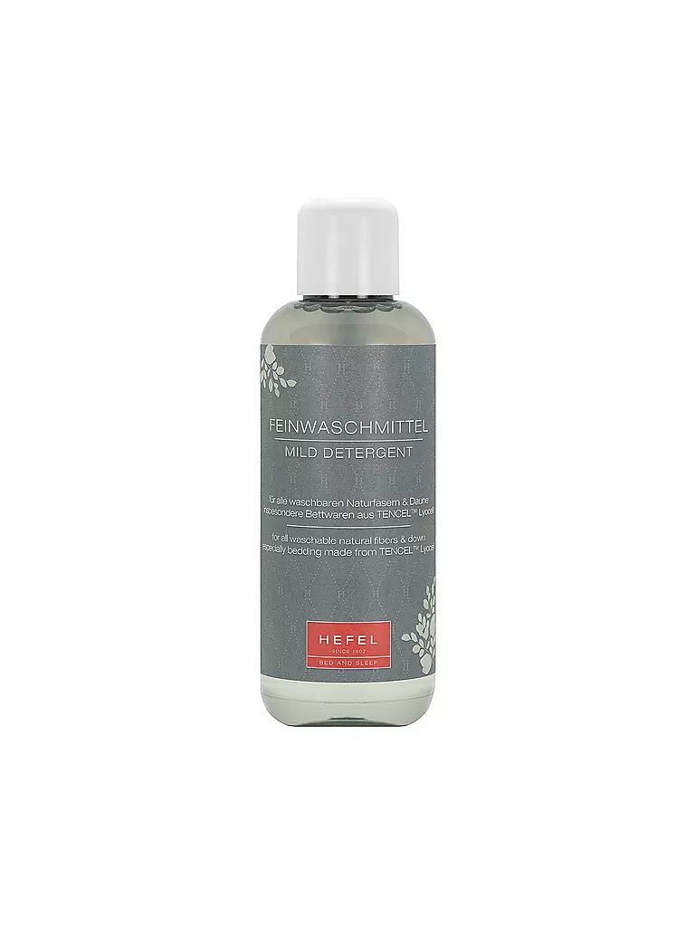HEFEL | Detersivo delicato extra per biancheria da letto 250 ml | Trasparente