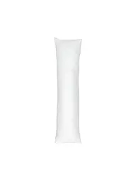 HEFEL | Fodera per cuscino laterale 35x160cm Bianco | Bianco