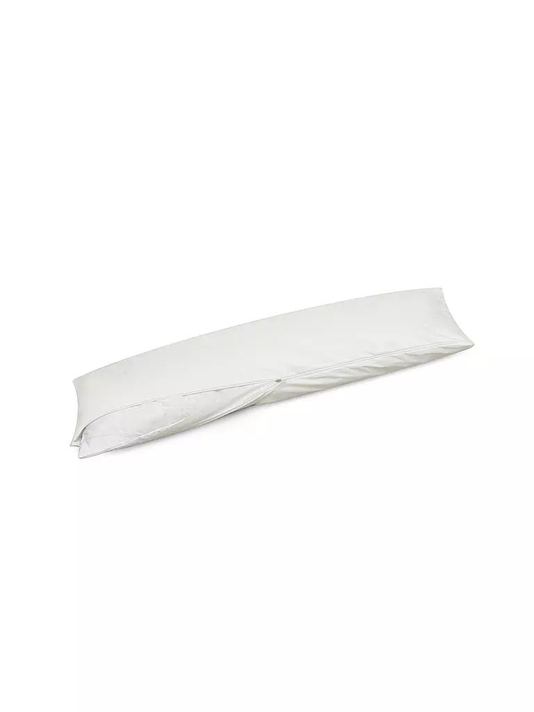 HEFEL | Fodera per cuscino laterale 35x160cm Bianco | Bianco