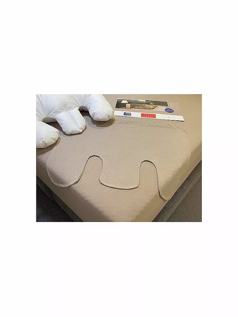 HEFEL | Kissenbezug My Neck 50x70cm Taupe | Cammello