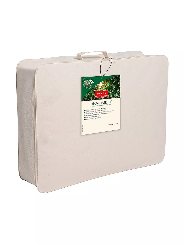 HEFEL | Piumino per tutte le stagioni BIO TIMBER 140x200cm naturale |