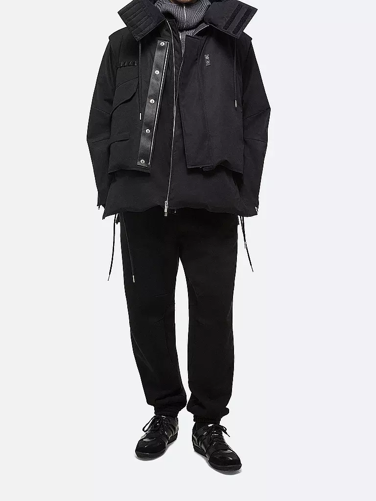 HELMUT LANG | Daunenparka ARCTIC LAYERED JACKET | Nero