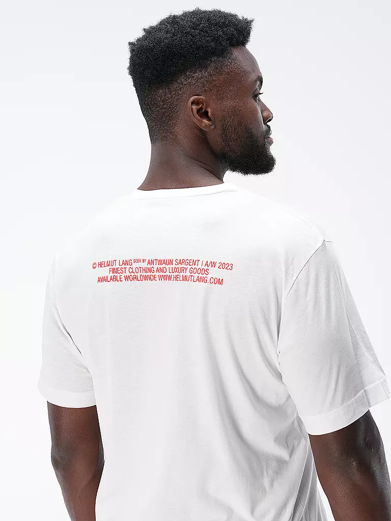 HELMUT LANG | T-Shirt REVERSE | Bianco