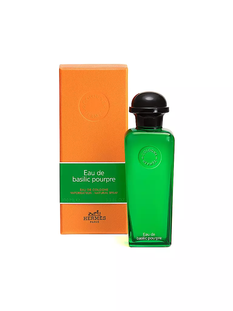 HERMÈS | Eau de Basilic Pourpre Eau de Cologne Spray Naturale 100ml | Senza colore