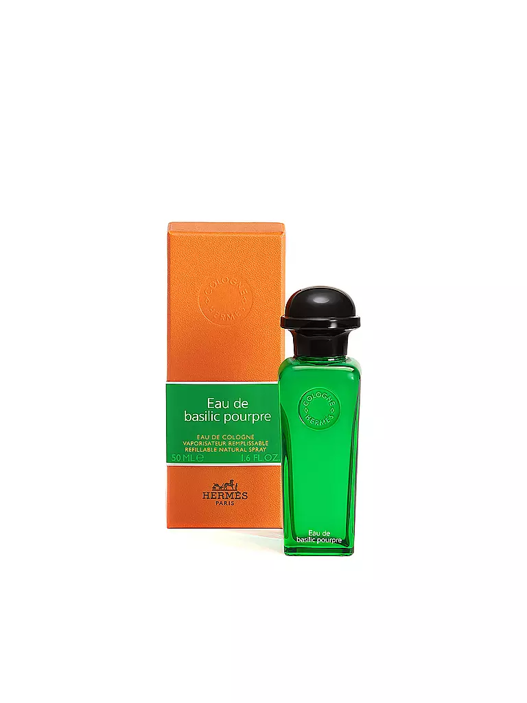 HERMÈS | Eau de Basilic Pourpre Eau de Cologne Spray Naturale 50ml | Senza colore