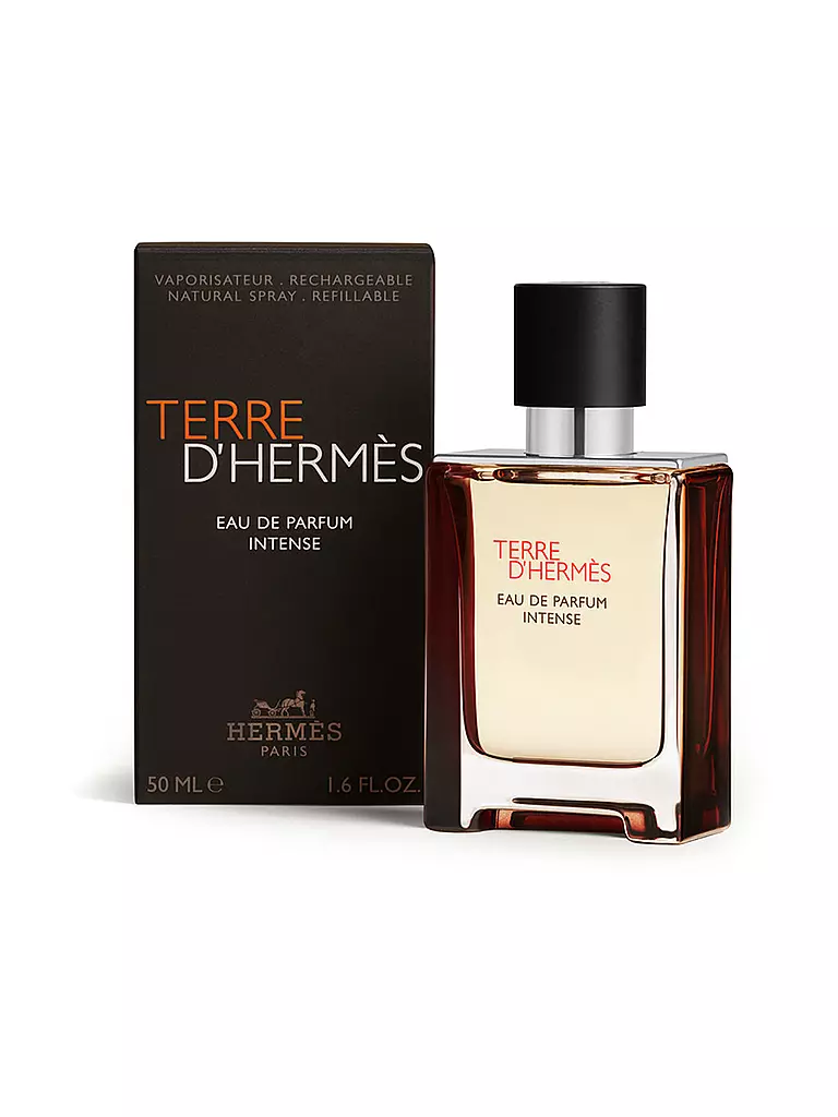 HERMÈS | Terre d'Hermès Eau de Parfum Intense Ricaricabile 50ml | Senza colore