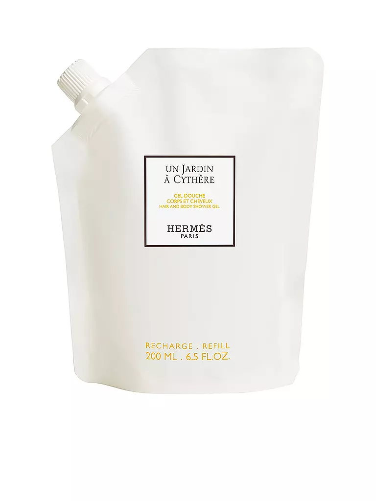 HERMÈS | Un Jardin à Cythère, Set di ricarica gel doccia corpo e capelli 200ml | Senza colore