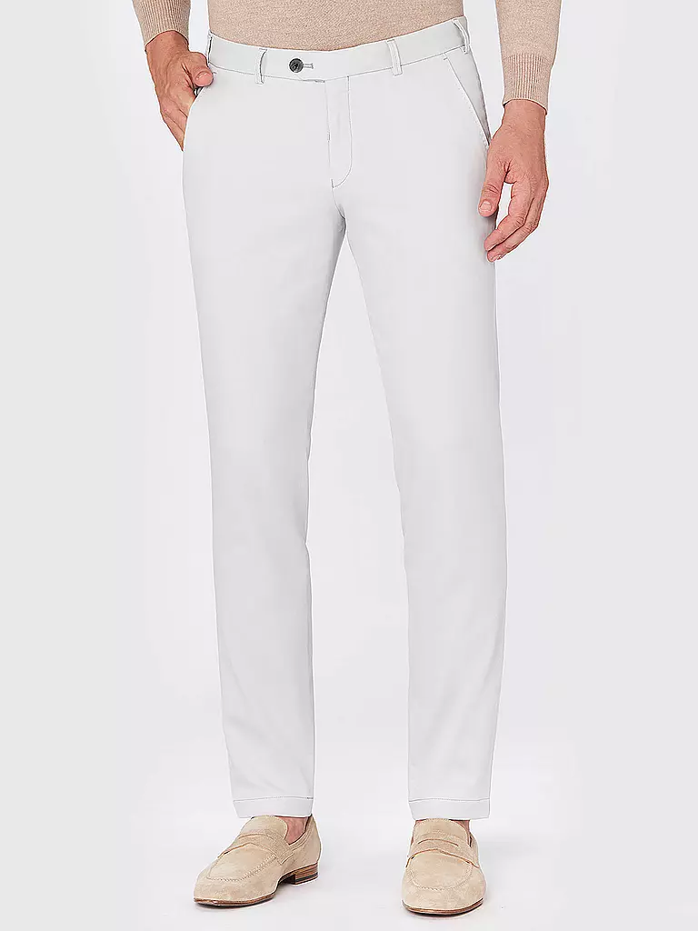 HILTL | Chino Slim Fit TOURIST 2.0 | Grigio chiaro