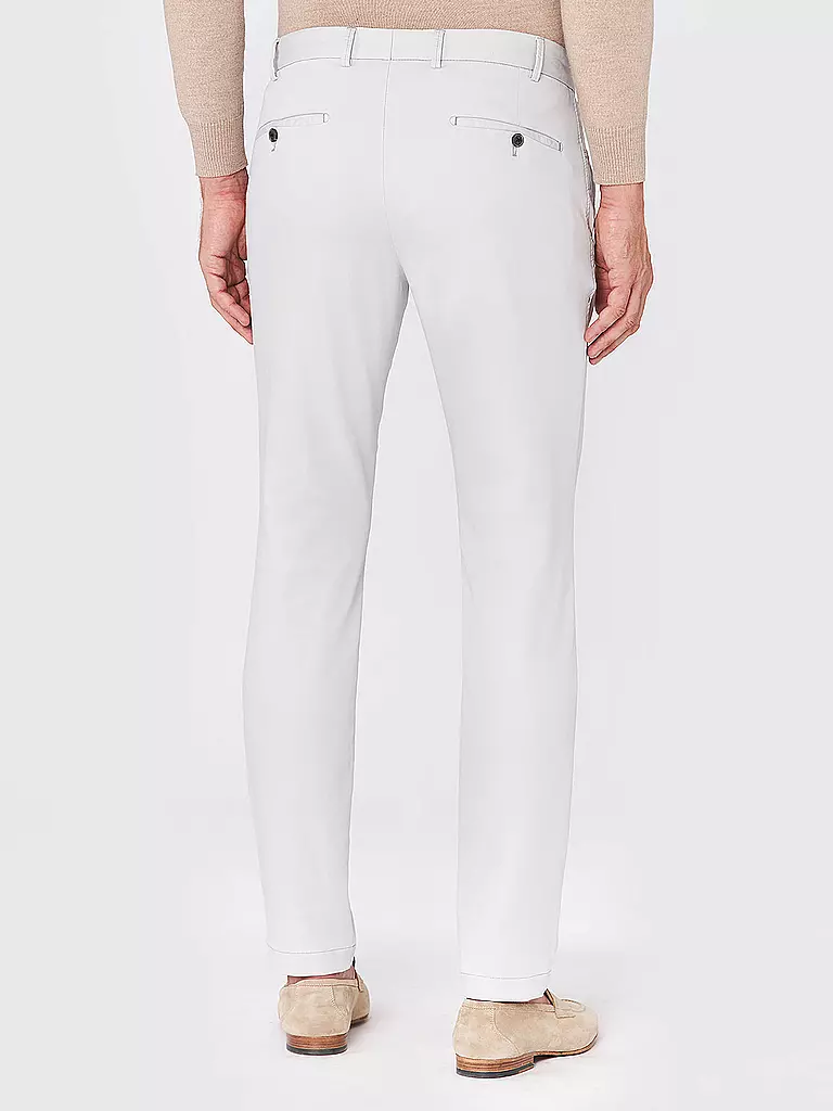 HILTL | Chino Slim Fit TOURIST 2.0 | Grigio chiaro