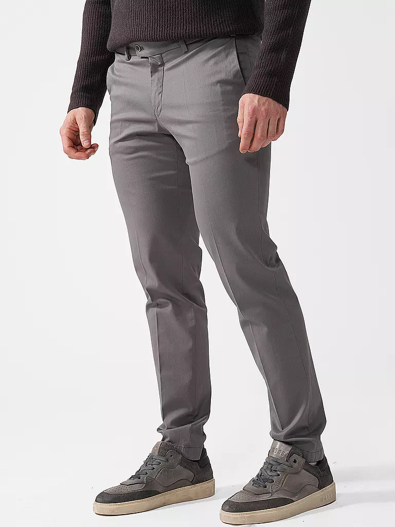 HILTL | Chino TILO Slim Fit | Grigio
