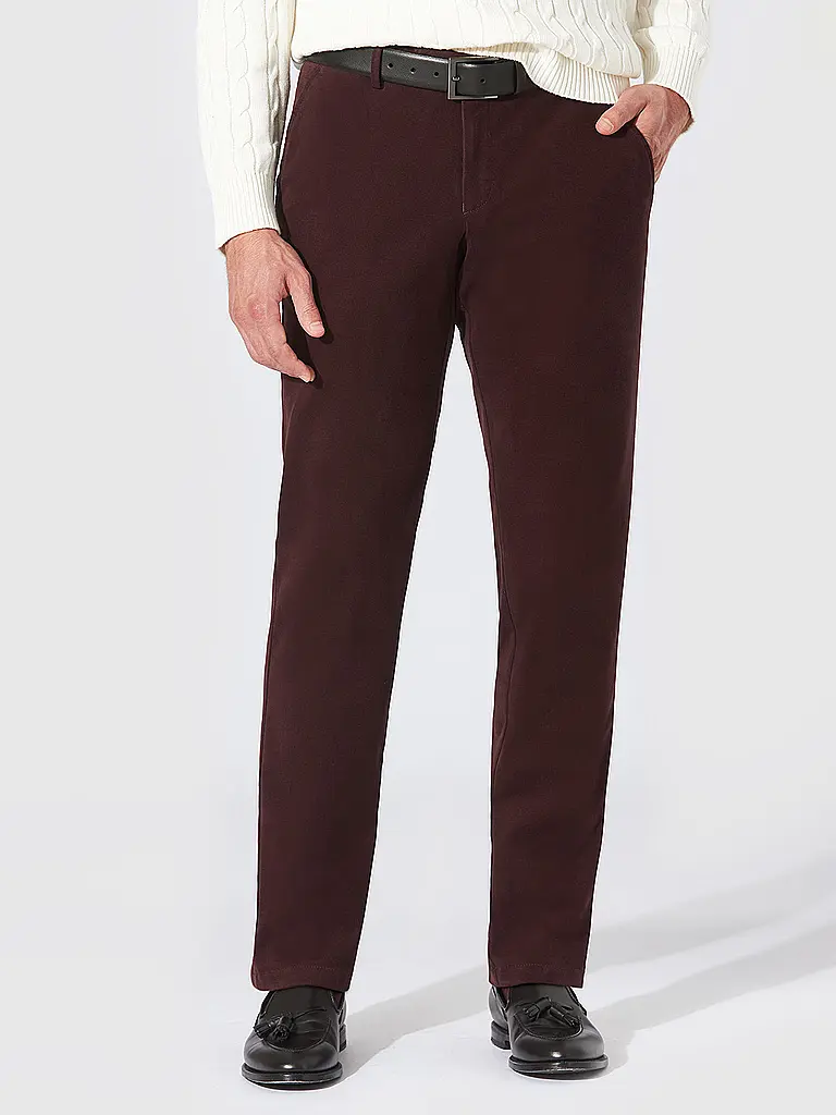 HILTL | Chino TRENTO PEACH  | Rosso scuro
