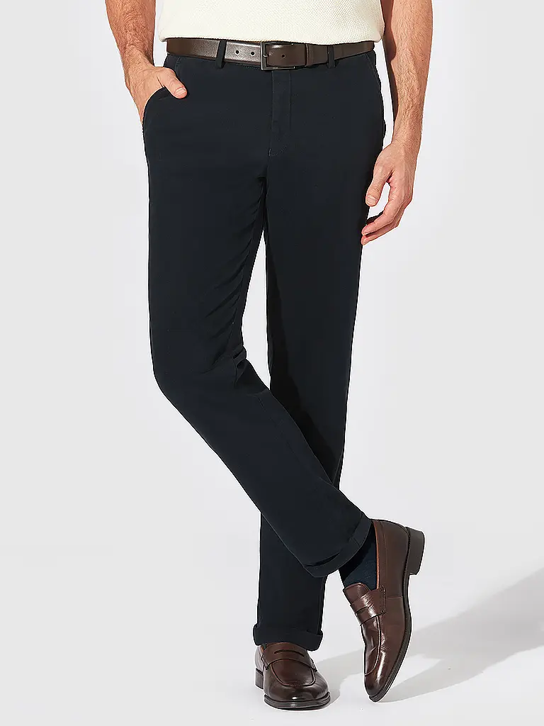 HILTL | Chino TRENTO PEACH  | Blu scuro
