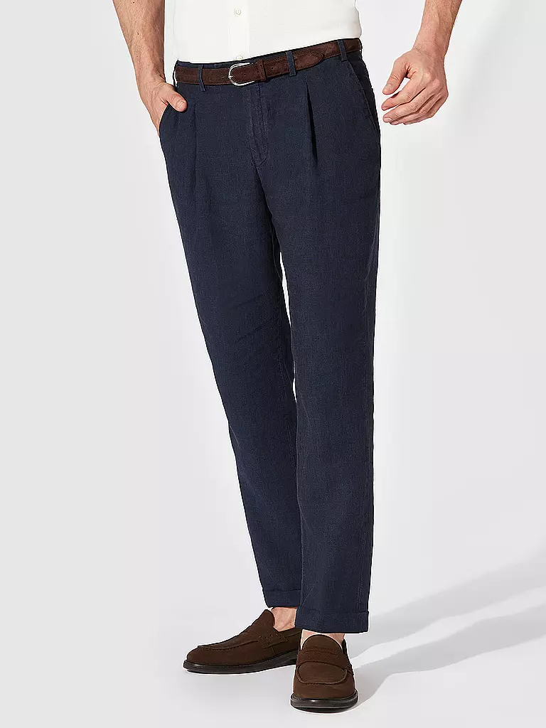 HILTL | Leinenchino PRIMO | Blu scuro