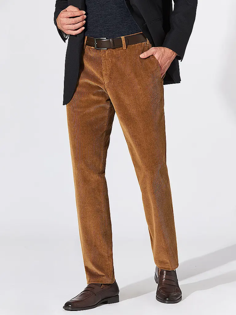 HILTL | Pantalone in velluto a coste TILO GENUA | Cammello