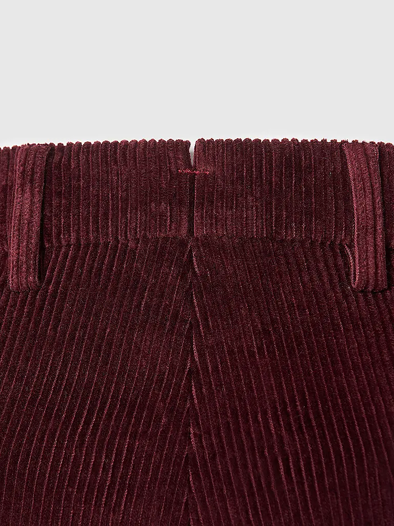 HILTL | Pantaloni in velluto a coste TILO GENUA | Rosso scuro