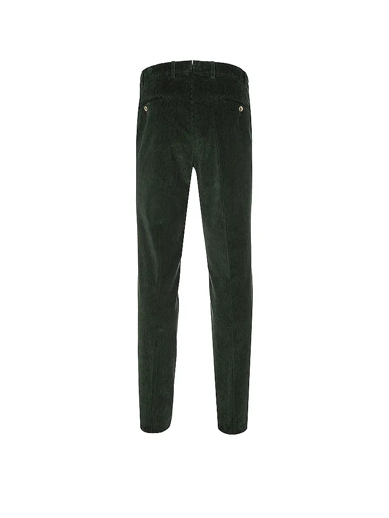 HILTL | Pantaloni in velluto a coste | Verde scuro