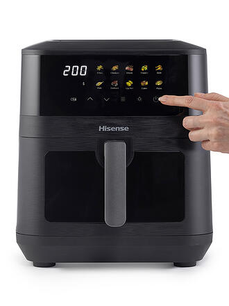 HISENSE | Friggitrice ad aria 2100 W 7,7l Nera
