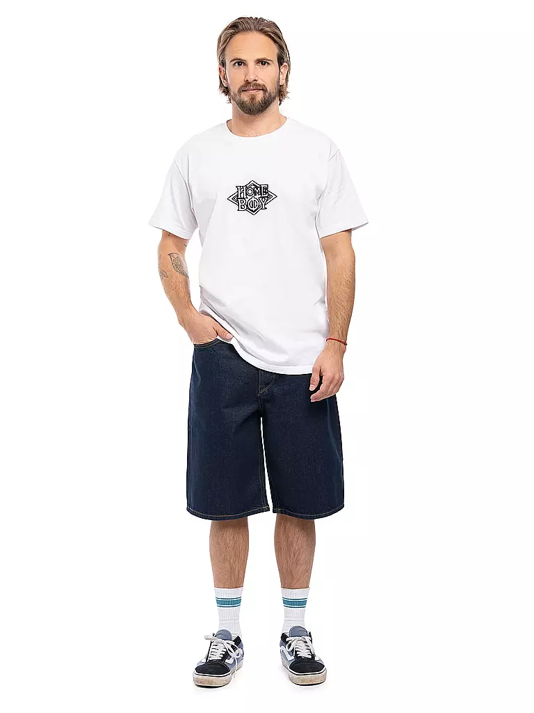 HOMEBOY | Jeansshorts X-TRA BAGGY | Blu scuro