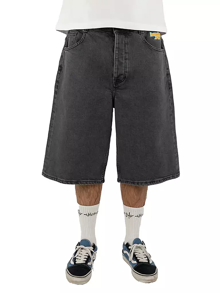 HOMEBOY | Jeansshorts X-TRA MONSTER | Grigio